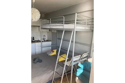 Meerblick Appartement Hochbett