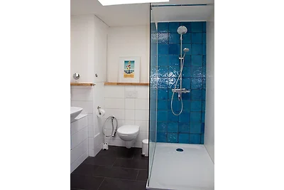 Achterdeck mit Sauna