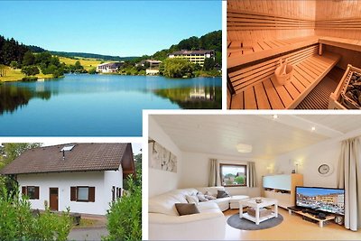 Ferienhaus Anne mit Sauna, See