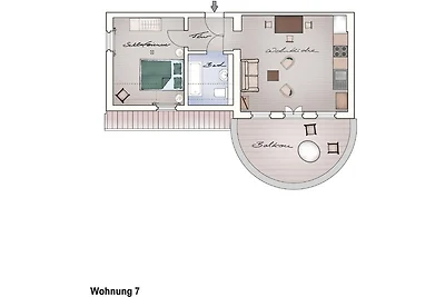 Rügen Ferienwohnung 7 am Wasser