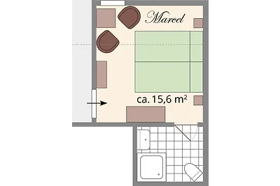 Doppelzimmer Marcel