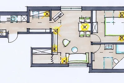 Vakantieappartement Gezinsvakantie Klein Wittensee