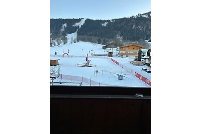 Zweibettzimmer mit Bergblick in