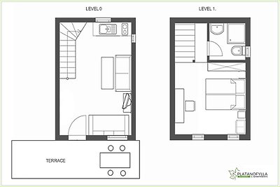 PLATANOFYLLA Duplex Apartment No2