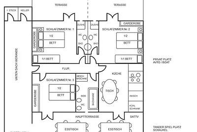 Vakantieappartement Gezinsvakantie Rab