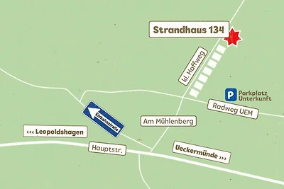 Vakantiehuis Ontspannende vakantie Mönkebude