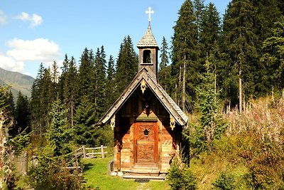 Skihütte an der Piste im Zillertal