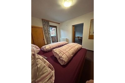 Zweibettzimmer mit Bergblick in