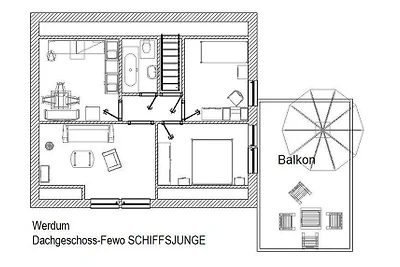 Ferienwohnung SCHIFFSJUNGE in