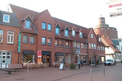 Clara's Kajüte mit Strandkorb