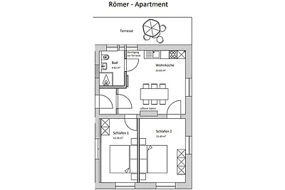 Römer-Apartment im Herenhaus