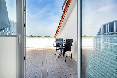 Ferienwohnung Flut mit Loggia und