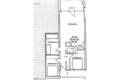 Appartment 40 in Tossens