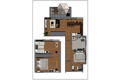 Q-Stall Apartments, Apartment Q6