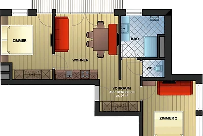 Appartement Bergblick