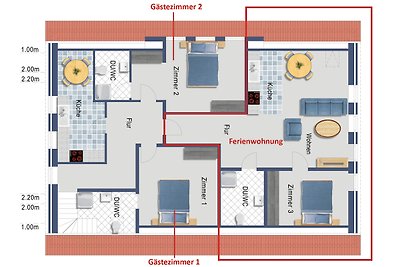 Vakantieappartement Gezinsvakantie Hanstedt