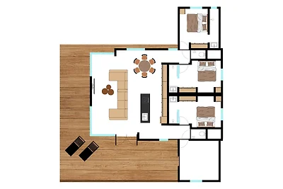 Bos Lodge Deluxe | 6 persons #3.57