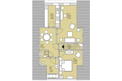 Vakantieappartement Gezinsvakantie Nieby