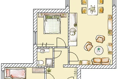 Appartamento Vacanza con famiglia Heringsdorf