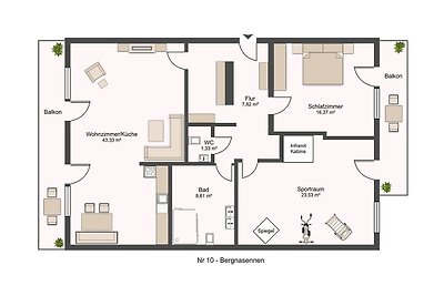 Vakantieappartement Gezinsvakantie Pfronten