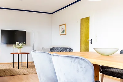Ferienwohnung mit Kamin am Waldrand