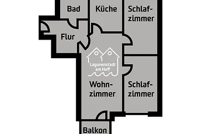 Lagunenstadt am Haff Fewo 102 -