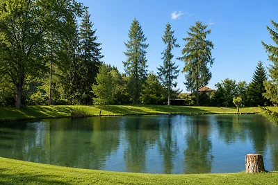 Haus mit Fischteich – Natururlaub