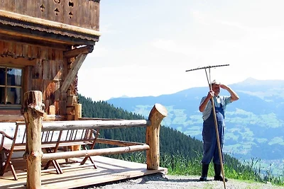 Skihütte auf der Skipiste Kohler