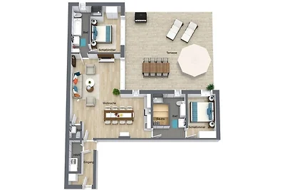 Apartament Dla rodzin Heringsdorf