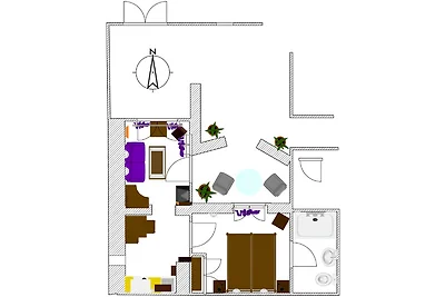 Ferienwohnung mit kleiner