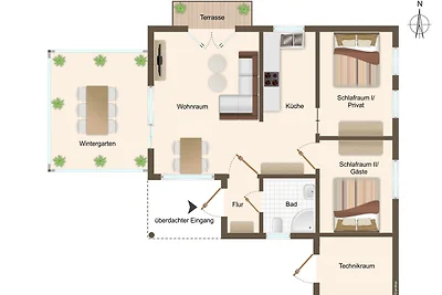 Vakantiehuis Ontspannende vakantie Diemelsee-Sudeck