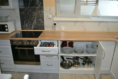 Ferienhaus Lilja mit Garten, Kamin