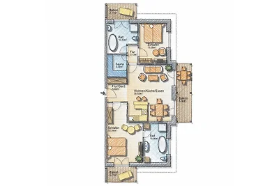 Deluxe Two Bedroom