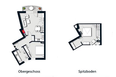 Maisonette-Ferienwohnung im Haus