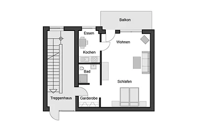 Appartamento Vacanza con famiglia Markdorf