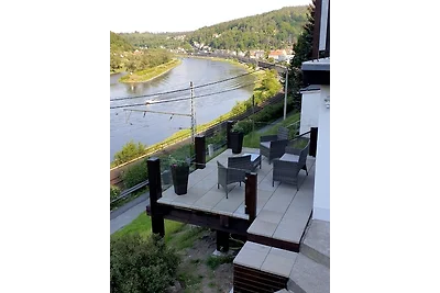 Elbblick kleine Wohnung mit