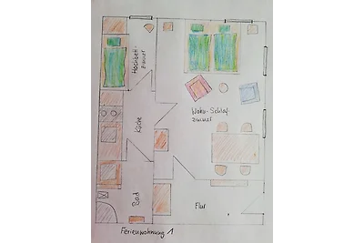 Alte Stellmacherei - Ferienwohnung