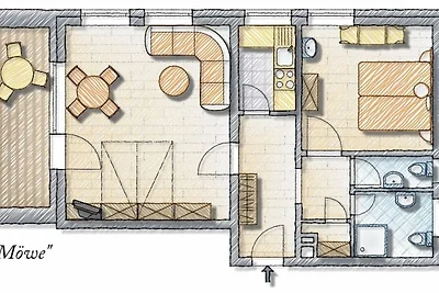 Ferienwohnung "Möwe"