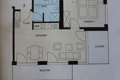 Apartment 3 - "Am Leuchtfeuer 3"