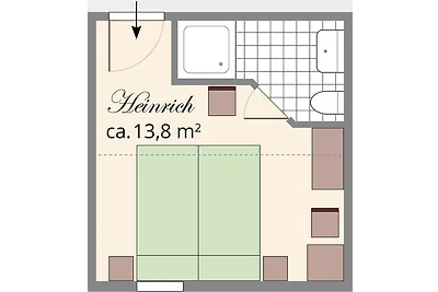 Doppelzimmer Heinrich