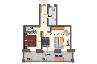 (Brise) Villa Jasmin App. 06