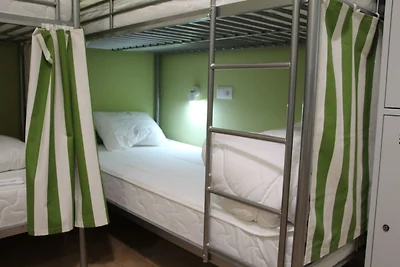 Bed in 10-Bed Male Dormitory Room