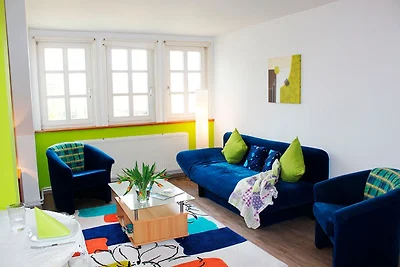 Hof Esterau - Appartment blau-grün