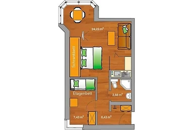 ancora Marina Haus 1 Nr. 01, Typ 1