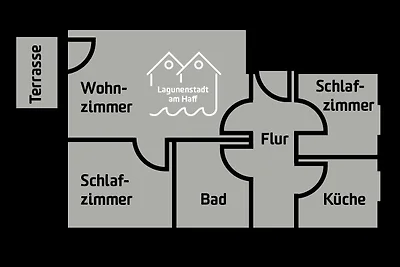 Lagunenstadt am Haff Fewo 8 - Pier