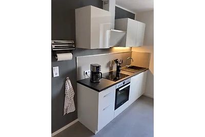 Platzhirsch bei der Purpurbuche