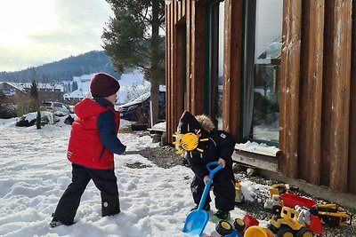 Chalet-Apartment mit Bergblick und