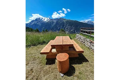 Heimelige Wohnung in einem Walliser