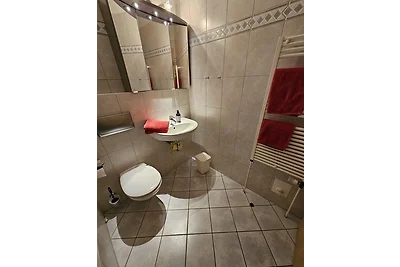 Pferdekoppel im Haus zwischen den