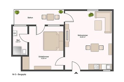 Ferienwohnung Bergspitz